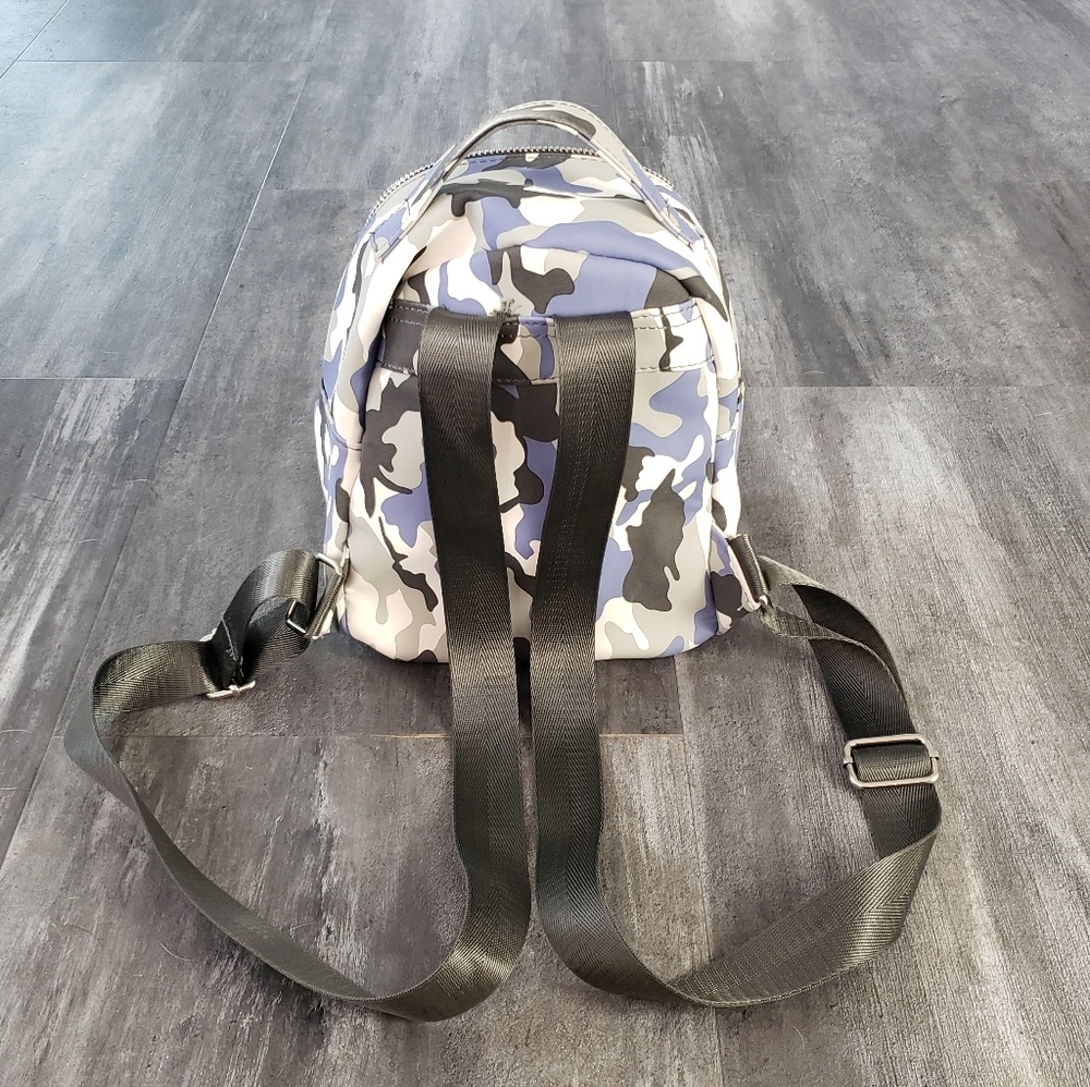 Blue Camo PrettyLittleThing Mini Backpack - Picture 2 of 4